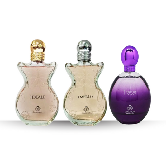 Combo de 3 perfumes de mujer (100ml)