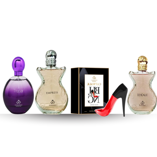 Combo de 4 perfumes de mujer (100ml)